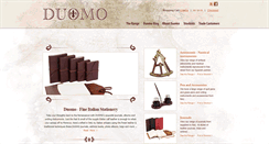 Desktop Screenshot of duomo.com.au